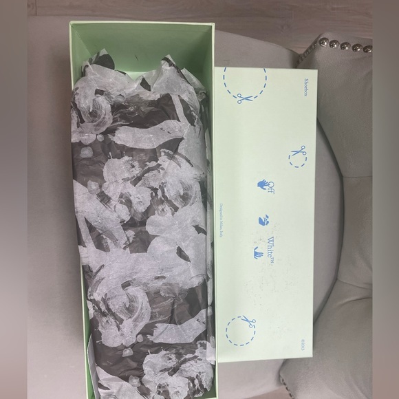 SALE!!!!BRAND-NEW!!! OFF-WHITE Pool Slider (Black & White), Size 38 US8 - Picture 9 of 16